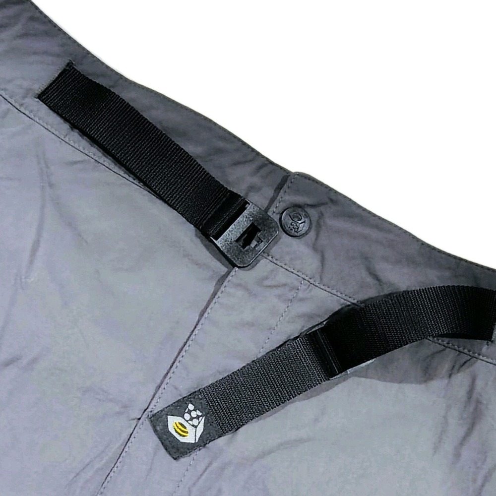 Mountain Hardwear Pants Convertible Mens Large Belted Hiking Zip Off Cargo - Picture 3 of 11